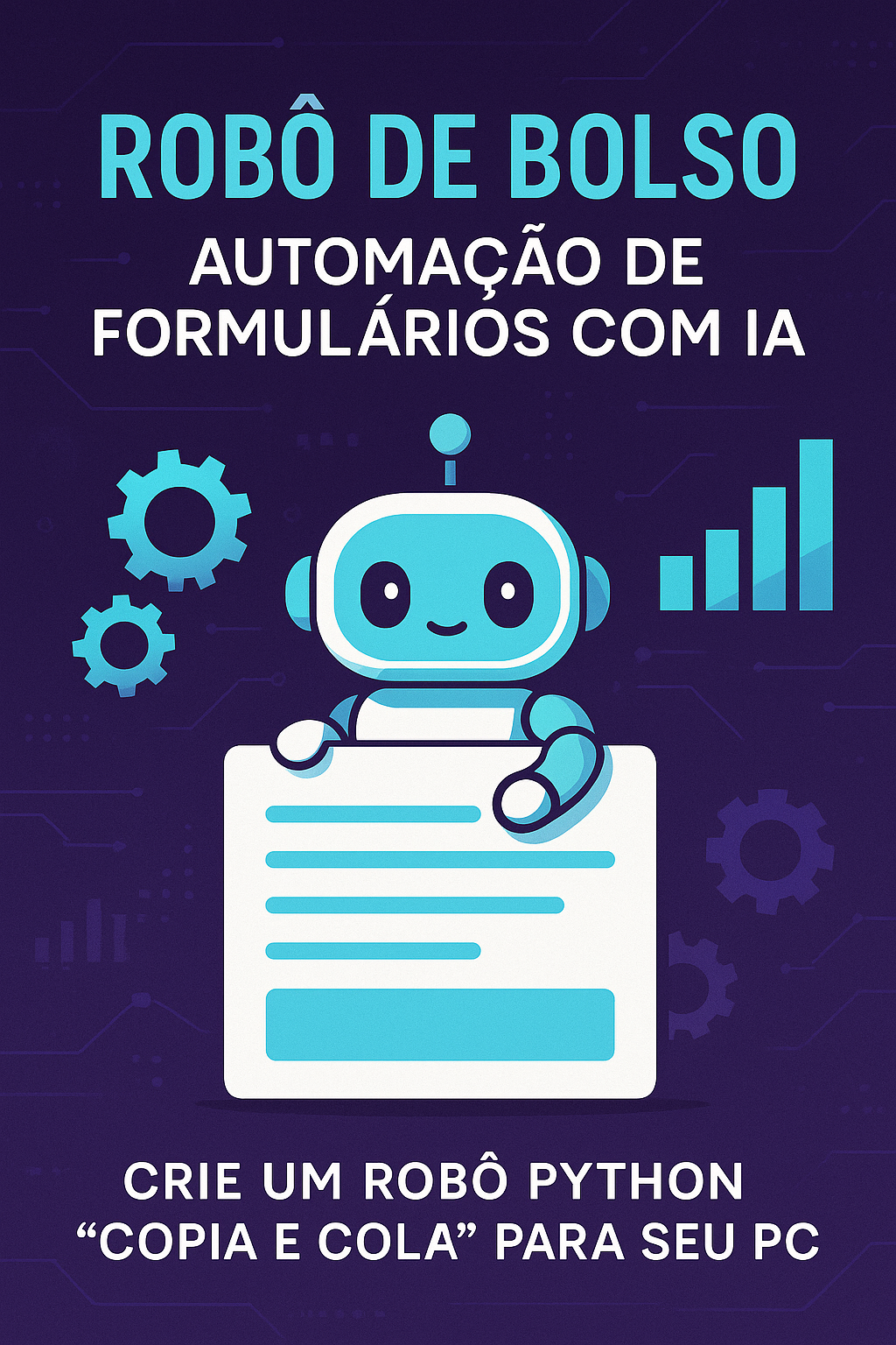 Capa do E-book Robô de Bolso (Automação)
